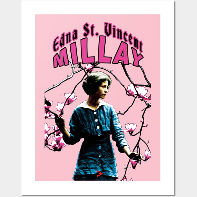 Edna St. Vincent Millay - Renascence Wall Art by Exile Kings 